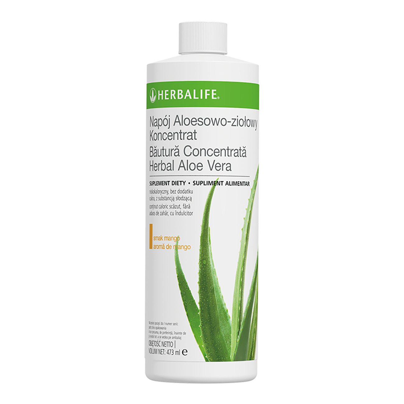 Napój aloesowo-ziołowy koncentrat o smaku mango Herbalife 473 ml - obrazek 2