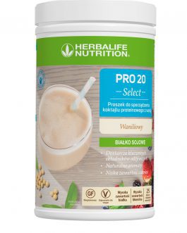 PRO 20 Select Produkt proteinowy Herbalife o smaku waniliowym 630 g