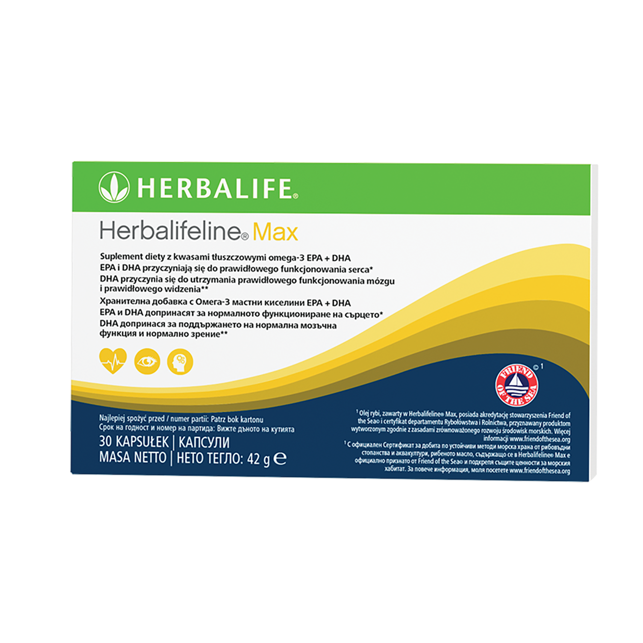 HerbalifelineMax suplement diety z Omega 3: EPA i DHA