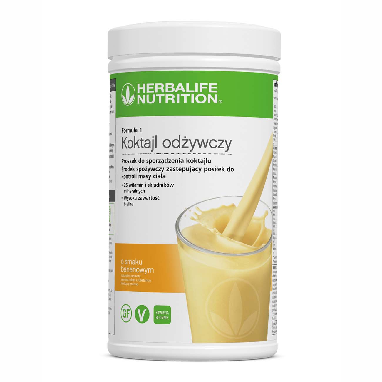Koktajl odżywczy 550 g o smaku bananowym - obrazek 2
