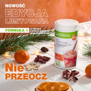 koktajl odżywczy czekolada z pomarańczą