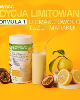 Formuła 1 Koktajl odżywczy o smaku owoców yuzu i marakui 550g